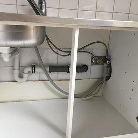 Installation eines Waschbeckens, Projekt von MJ Serviceleistung