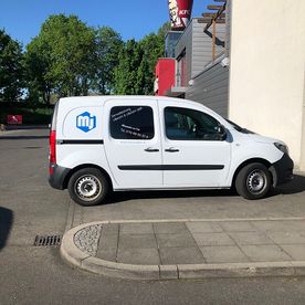 Fahrzeug von MJ Serviceleistung